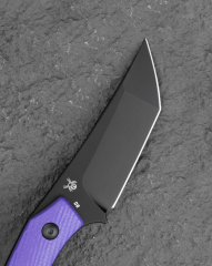BESTECH STEP BFK06C D2 Çelik Mor G10 Saplı Kydex Kılıflı Av Bıçağı