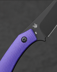 BESTECH STEP BFK06C D2 Çelik Mor G10 Saplı Kydex Kılıflı Av Bıçağı