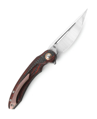 BESTECH IRIDA BG25E Karbon Fiber Ve G10 Saplı Ara Katman 3,82'' 14C28N Bıçak