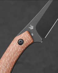 BESTECH STEP BFK06D D2 Çelik Kahverengi G10 Saplı Kydex Kılıflı Av Bıçağı