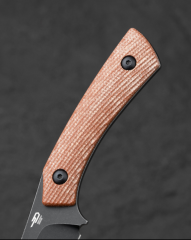 BESTECH STEP BFK06D D2 Çelik Kahverengi G10 Saplı Kydex Kılıflı Av Bıçağı