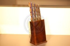 4'lü Sürmene Mutfak Seti ( Kütüklüklü )