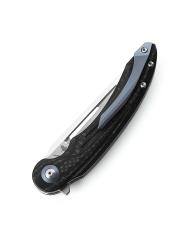 BESTECH IRIDA Karbon Fiber ve G10 Saplı Ara Katman 14C28N Çelik Çakı - BG25D