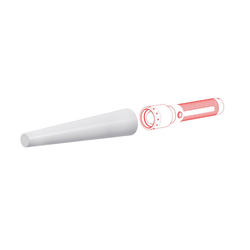 Sinyal Koni 35.1 mm Beyaz
