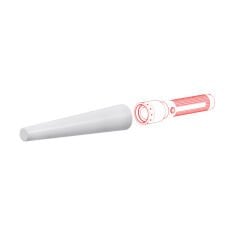 Sinyal Koni 35.1 mm Beyaz
