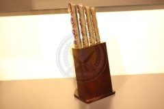4'lü Sürmene Mutfak Seti ( Kütüklüklü )