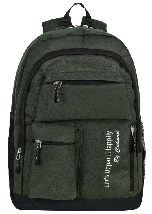Cakard 101-CK Çok Cepli Sırt Çantası Yeşil