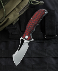 BESTECH HORNET BG12B 3,35'' D2 Blade G10 Sap