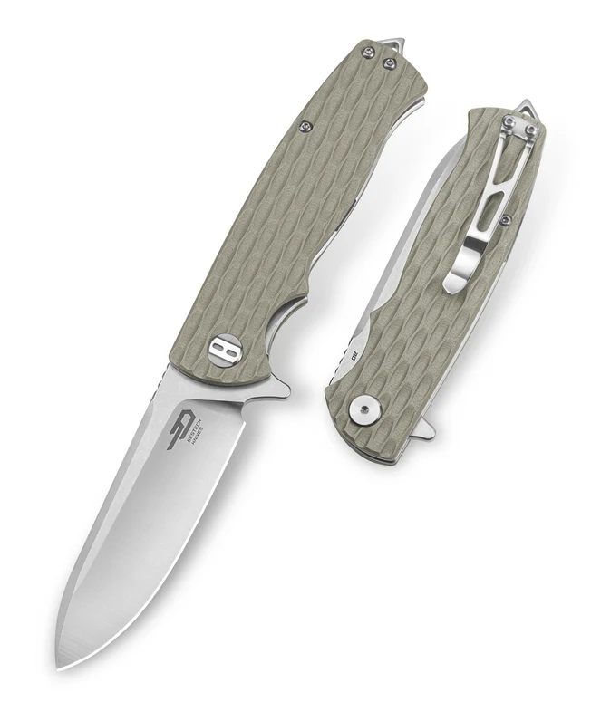 BESTECH Grampus | Bej G10 Sap | D2 Çelik Çakı | BG02C