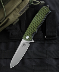 BESTECH Grampus | Yeşil G10 Sap | D2 Çelik Çakı | BG02B