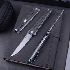 Real Steel Kikashi | G10 Sap | 14C28N Çelik Çakı | 8071CS
