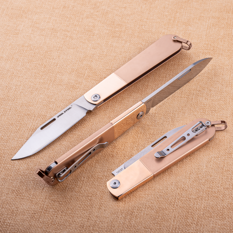 Real Barlow RB-3 Clip Point | Hollow Grind | 8341G