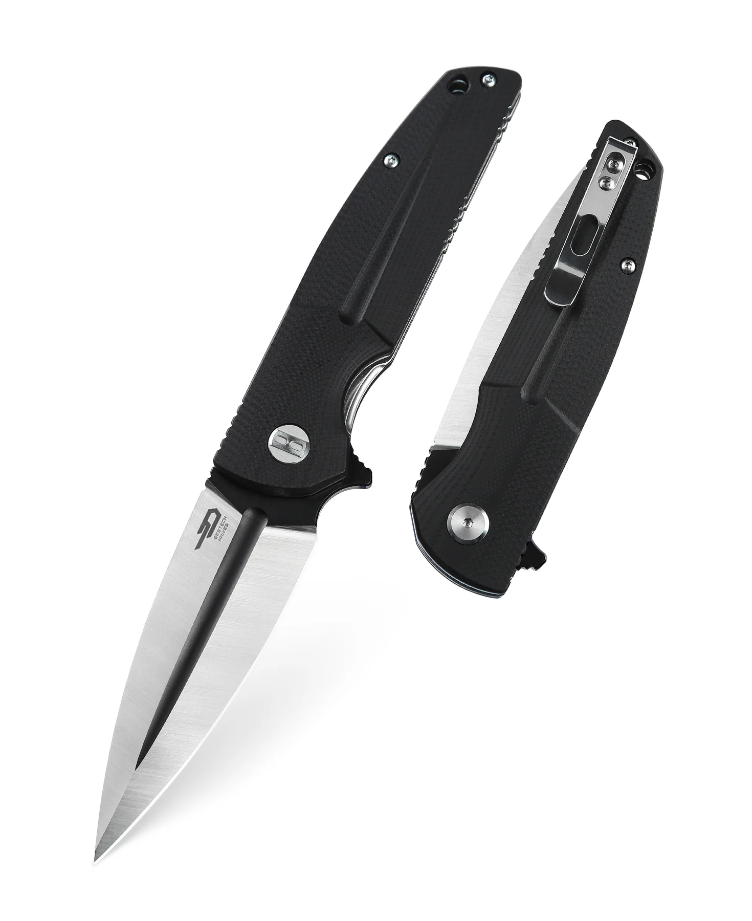 BESTECH FIN G10 Sap: 3,67'' 14C28N Bıçak BG34A-2