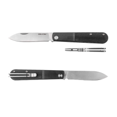 Real Barlow RB-1 Drop Point | Pocket Clip with Fork | 8041B