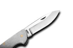 Bora 207 P Kilitli Mini Çakı Yuvarlak Ağızlı Çelik Saplı