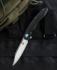 BESTECH FANGA BG18C Karbon Fiber Ve G10 Saplı Ara Katman 4,25'' D2 Blade