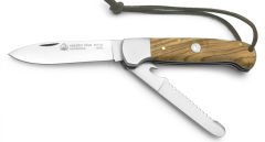 PUMA IP Cazador | Zeytin Ağacı Sap | Molibdan-Vanadyum Çelik Çoklu Çakı | 820136