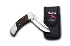 Bora 205 WP Büyük Boy Yuvarlak Uçlu Wenge Saplı Çakı