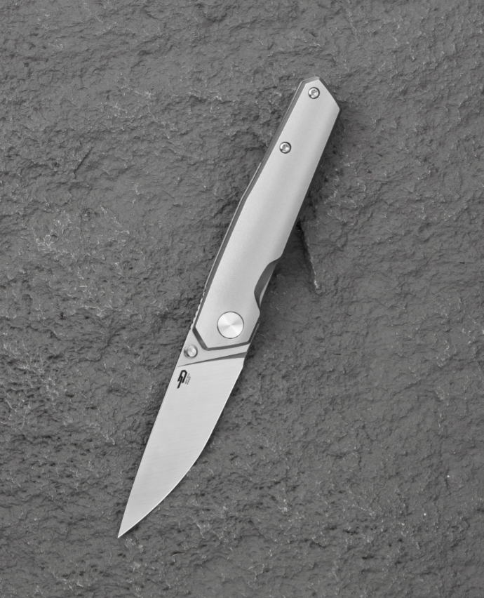 BESTECH VK-KUZE BT2504A Titanyum Sap M-CUT Çakı