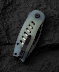 BESTECH EXPLORER BG37C Şeffaf G10 Sap D2 Çelik Çakı