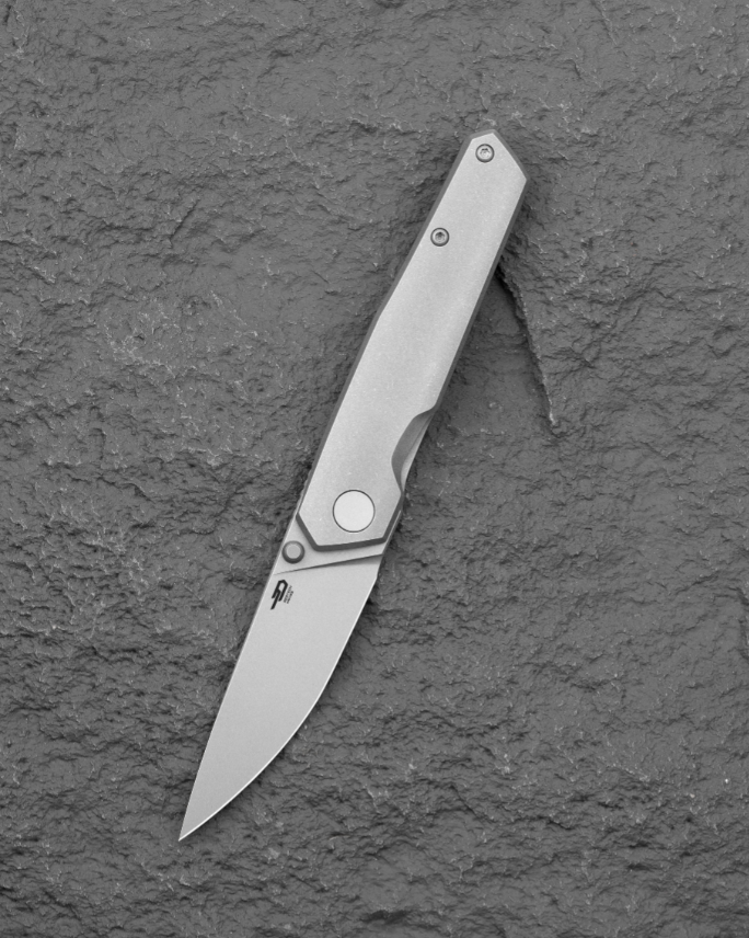 BESTECH VK-KUZE BT2504B Titanyum Sap M-CUT Çakı