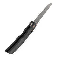 KANSEPT SIF | Parçalanmış Karbon Fiber Sap | Damascus Çelik Çakı | K1100V4