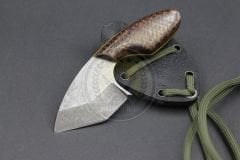 Kanvas Micarta Sap Kolye Bıçak