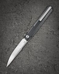 BESTECH DUOZ BG65A Liner Lock Siyah G10 Sap 14C28N Çelik Çakı