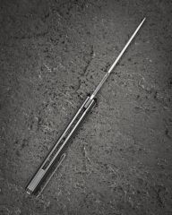 BESTECH DUOZ BG65A Liner Lock Siyah G10 Sap 14C28N Çelik Çakı