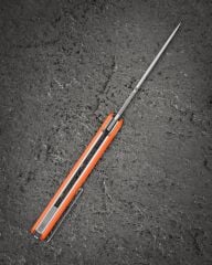 BESTECH DUOZ BG65B Liner Lock Turuncu G10 Sap 14C28N Çelik Çakı