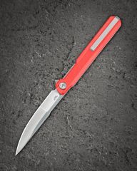 BESTECH DUOZ BG65C Liner Lock Kırmızı G10 Sap 14C28N Çelik Çakı