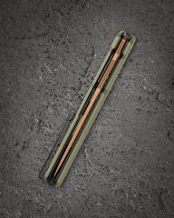 BESTECH DUOZ BG65F Liner Lock OD Yeşil G10 Sap 14C28N Çelik Çakı