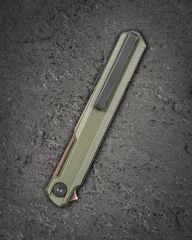 BESTECH DUOZ BG65F Liner Lock OD Yeşil G10 Sap 14C28N Çelik Çakı