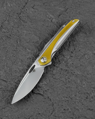 BESTECH Senu | Titanyum Sap | S90V Çelik Çakı | BT2601A