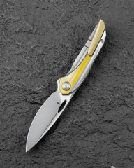 BESTECH Senu | Titanyum Sap | S90V Çelik Çakı | BT2601A