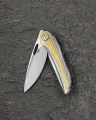 BESTECH SENU BT2601A Titanyum Saplı S90V Çelik Çakı