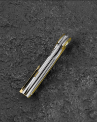 BESTECH SENU BT2601A Titanyum Saplı S90V Çelik Çakı