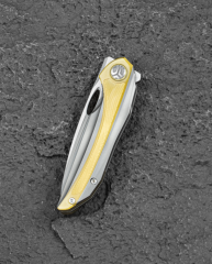 BESTECH SENU BT2601A Titanyum Saplı S90V Çelik Çakı