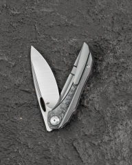 BESTECH SENU BT2601B Titanyum Saplı S90V Çelik Çakı