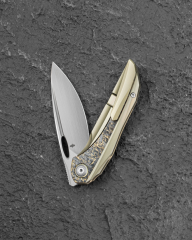 BESTECH SENU BT2601C Titanyum Saplı S90V Çelik Çakı