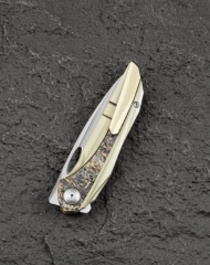 BESTECH SENU BT2601C Titanyum Saplı S90V Çelik Çakı