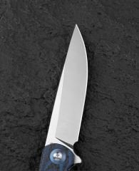 BESTECH ASCOT BG19C Karbon Fiber ve G10 Saplı Ara Katman D2 Çelik Çakı