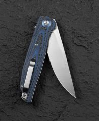 BESTECH Ascot | Karbon Fiber + G10 Sap | D2 Çelik Çakı | BG19C