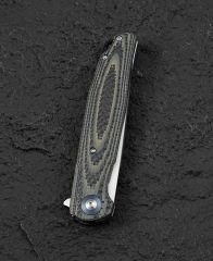 BESTECH ASCOT BG19B Karbon Fiber ve G10 Saplı Ara Katman D2 Çelik Çakı