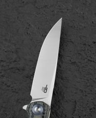 BESTECH ASCOT BG19B Karbon Fiber ve G10 Saplı Ara Katman D2 Çelik Çakı