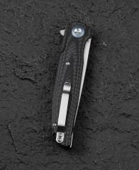 BESTECH ASCOT BG19A Karbon Fiber ve G10 Saplı Ara Katman D2 Çakı