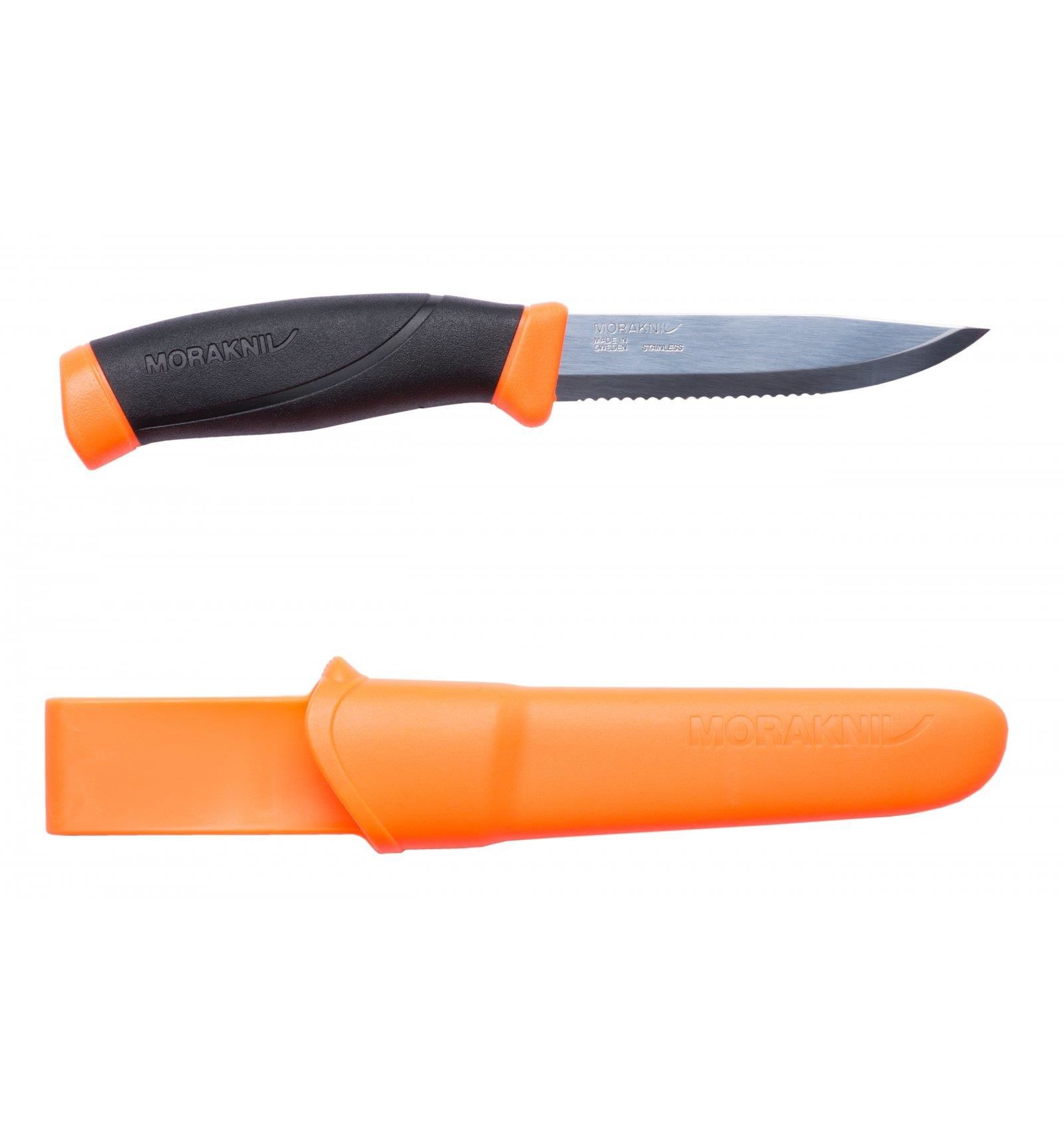 Morakniv Companion Serrated Hi-Vis Orange -Mora Bıçak