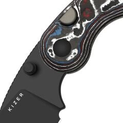Kizer Microbe™ | Fat Karbon Sap | M390 Çelik Mini Çakı | Ki2742A2
