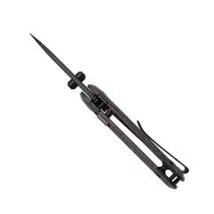 Kizer Microbe™ | Button Liner Lock™ | Ultra DLC | M390 | Fat Carbon | KizerB™ 2742A2