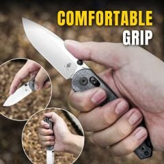Kizer Assassin | Mikarta Sap | Nitro V Çelik Çakı | V3549A2